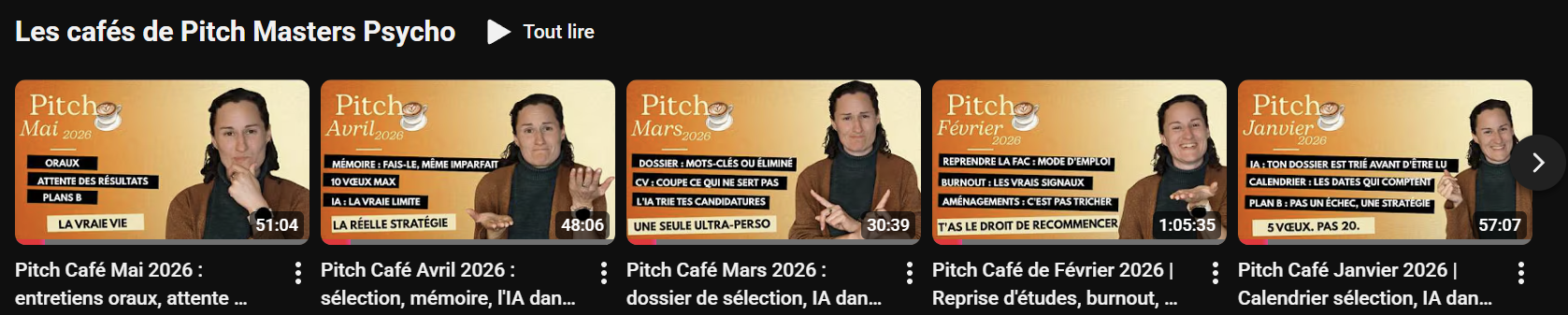 Aperçu vidéo YouTube Pitch Masters Psycho